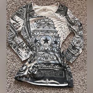 Skinny Minnie medium graphic top